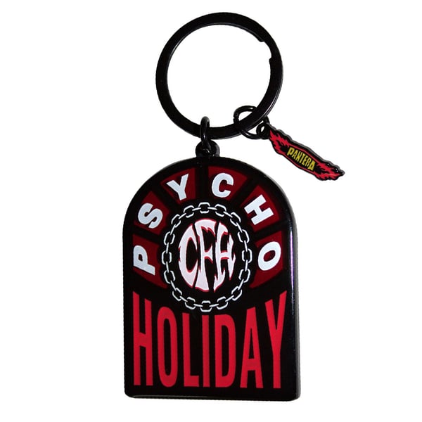 Pantera Psycho Holiday Keyring