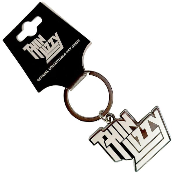 Thin Lizzy Logo Metal Keyring