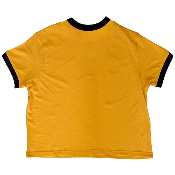 Queen Womens/Ladies Face It Alone Crest Crop Top