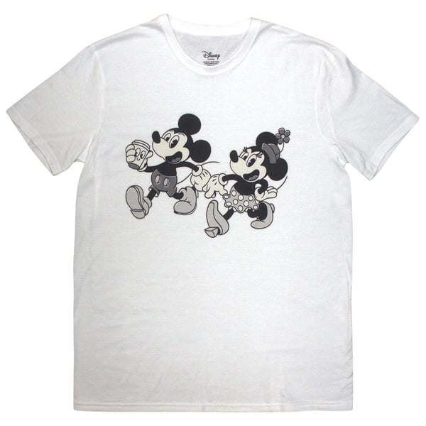 Disney Unisex Vuxen Musse Pigg & Mimmi Pigg T-shirt
