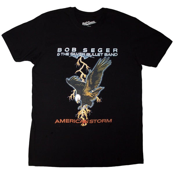 Bob Seger & The Silver Bullet Band Unisex Adult Tour ´86 Back Print T-Shirt