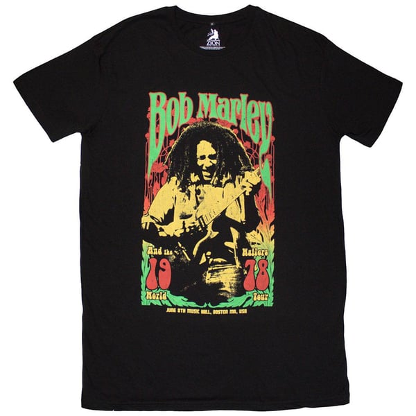 Bob Marley Naisten 1978 T-paitamekko Bob Marley Naisten 1978 T-paitamekko