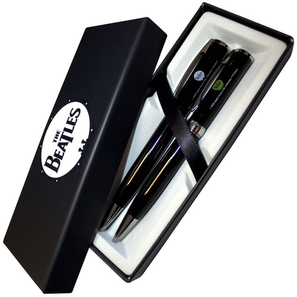 The Beatles Drum Logo Pen Set (Pack of 2)