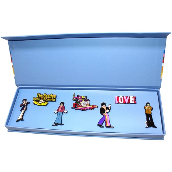 The Beatles Pin Badge (Pack of 7)