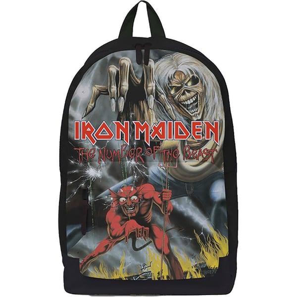 Iron Maiden Number Of The Beast Ryggsäck Iron Maiden Number Of The Beast Ryggsäck