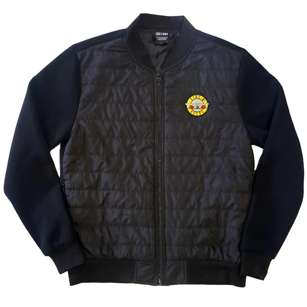 Guns N Roses Unisex Adult Classic Logo Padded Jacket