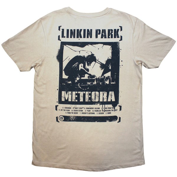 Linkin Park Unisex Aikuisten Meteora Selkäpainatus T-paita