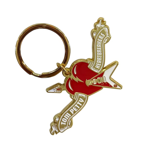 Tom Petty & The Heartbreakers Heart Logo Keyring