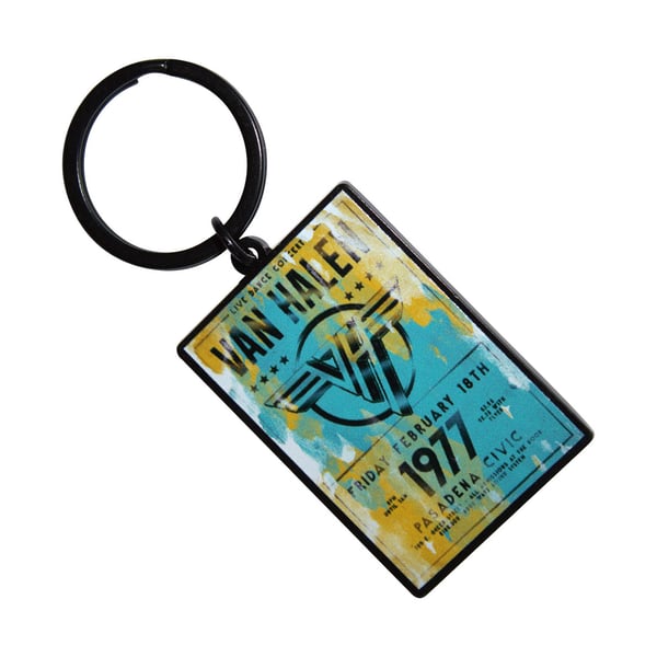 Van Halen Pasadena ´77 Keyring