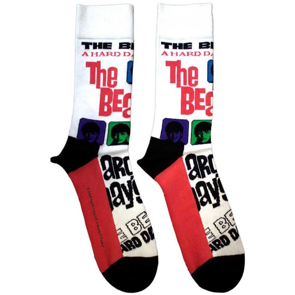 The Beatles Unisex Adult A Hard Day´s Night Colours Ankle Socks
