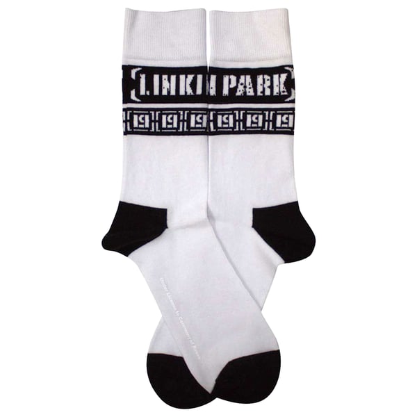 Linkin Park Unisex Vuxen LP Upprepat Tryck Ankelstrumpor