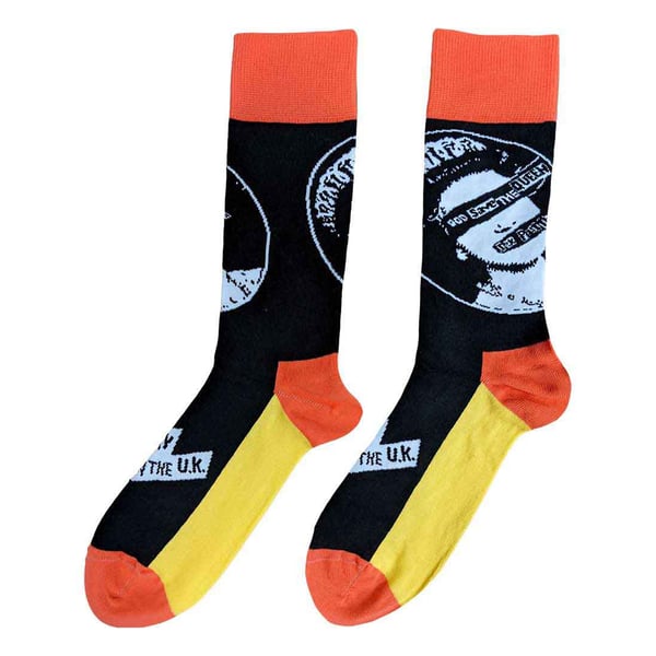Sex Pistols Unisex Adult God Save The Queen Ankle Socks