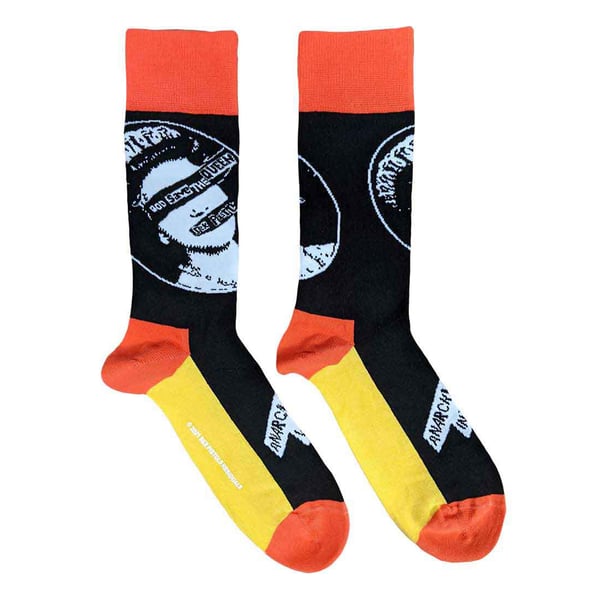 Sex Pistols Unisex Adult God Save The Queen Ankle Socks