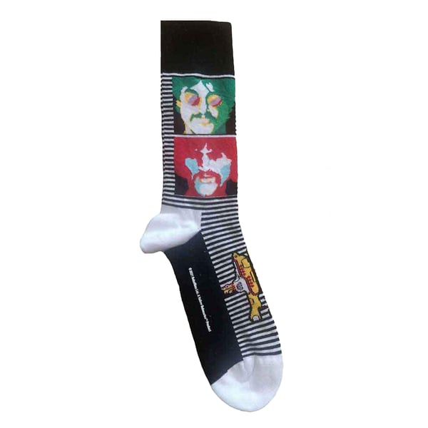 The Beatles Unisex Adult Sea Of Science Faces Ankle Socks