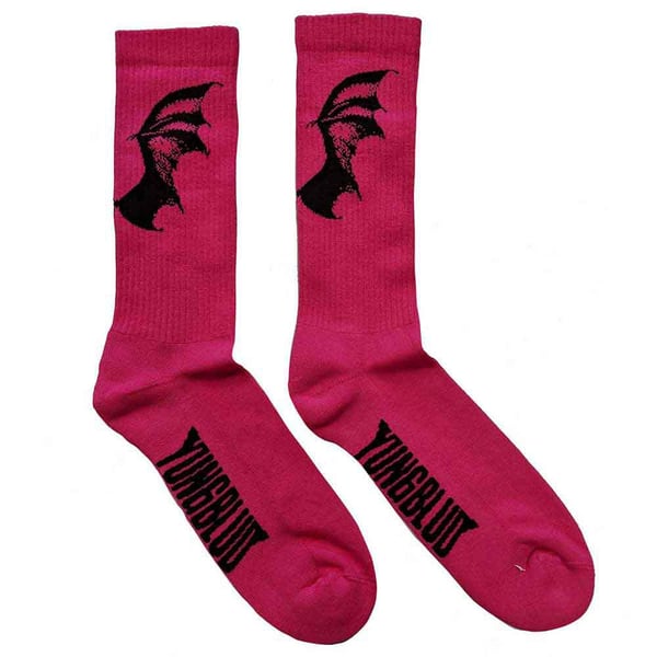 Yungblud Unisex Adult Life On Mars Tour Terrycloth Ankle Socks