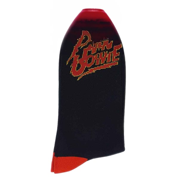 David Bowie Unisex Adult Flash Logo Ankle Socks