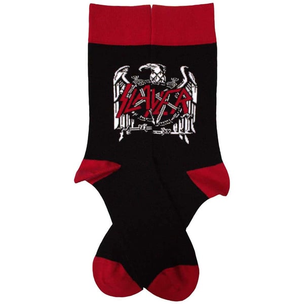 Slayer Unisex Vuxen Örn Vapen Ankelstrumpor