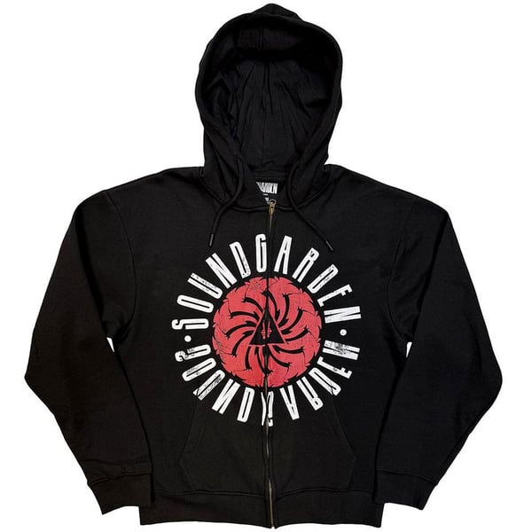 Soundgarden Unisex Aikuisten Ympyrälogo Huppari Soundgarden Unisex Aikuisten Ympyrälogo Huppari