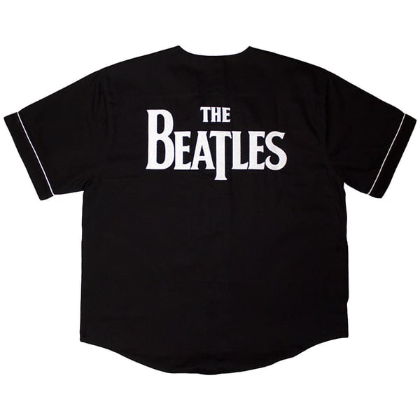 The Beatles Unisex Vuxen Logotyp Ryggtryck Skjorta