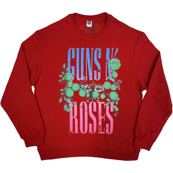 Guns N Roses Unisex Adult Guns & Vine Oversized Sweatshirt