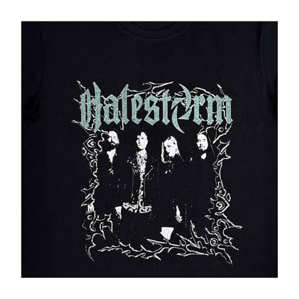 Halestorm Unisex Adult Jagged Frame T-Shirt