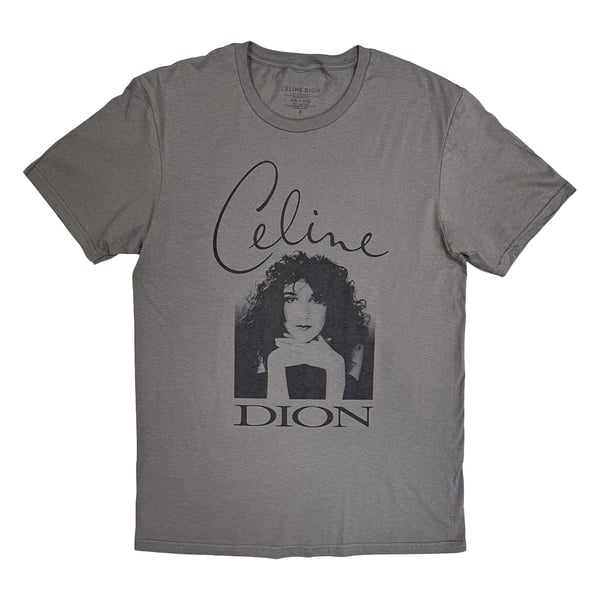 Celine Dion Unisex Vuxen Fotografi T-shirt