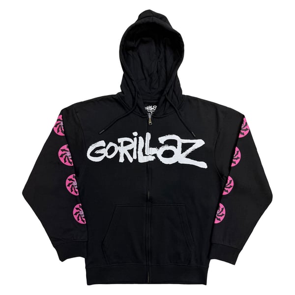Gorillaz Unisex Aikuisten Toistuva Pazuzu Huppari Gorillaz Unisex Aikuisten Toistuva Pazuzu Huppari