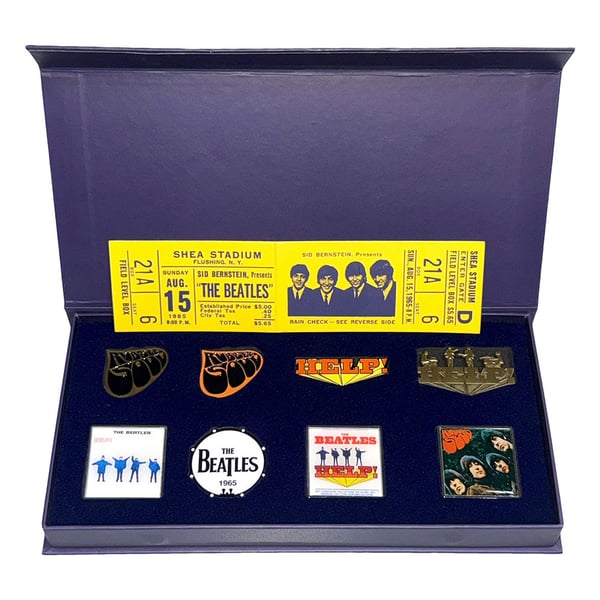 The Beatles 1965 Badge Set