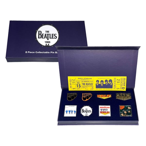The Beatles 1965 Badge Set