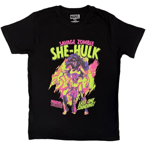 She Hulk Unisex Vuxen Savage Zombie T-Shirt