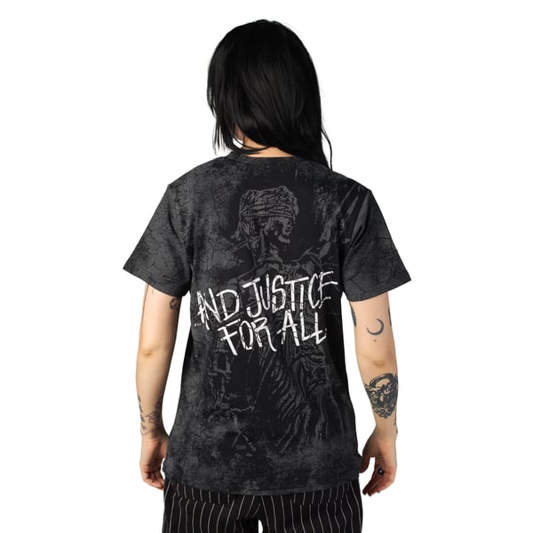 Metallica Unisex Aikuisten And Justice For All Pesty T-paita