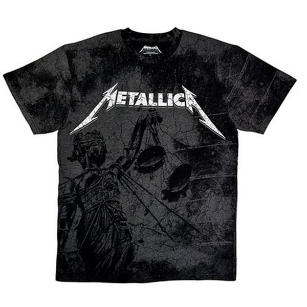 Metallica Unisex Aikuisten And Justice For All Pesty T-paita
