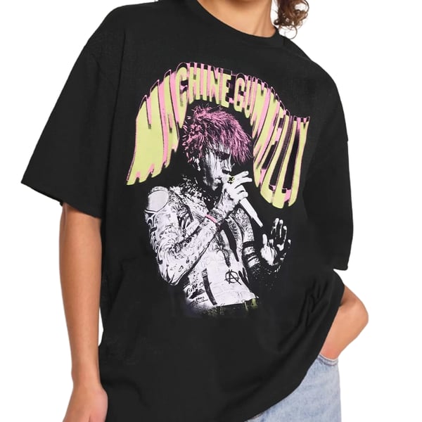 Machine Gun Kelly Unisex Vuxen Tickets To My Downfall Oversized T-shirt