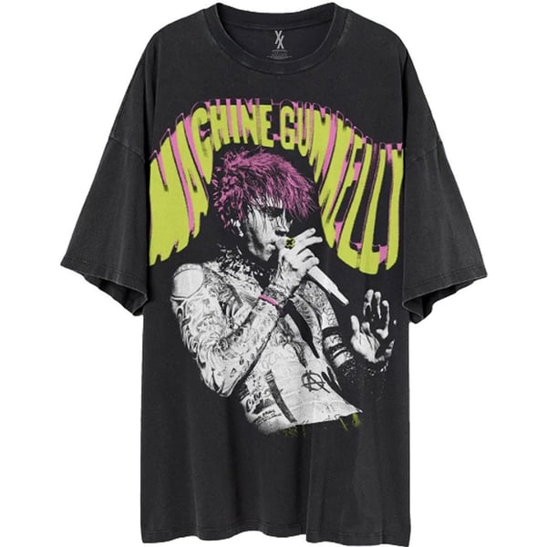 Machine Gun Kelly Unisex Vuxen Tickets To My Downfall Oversized T-shirt