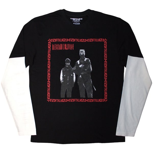 Twenty One Pilots Unisex Adult Run Frame Layered Long-Sleeved T-Shirt