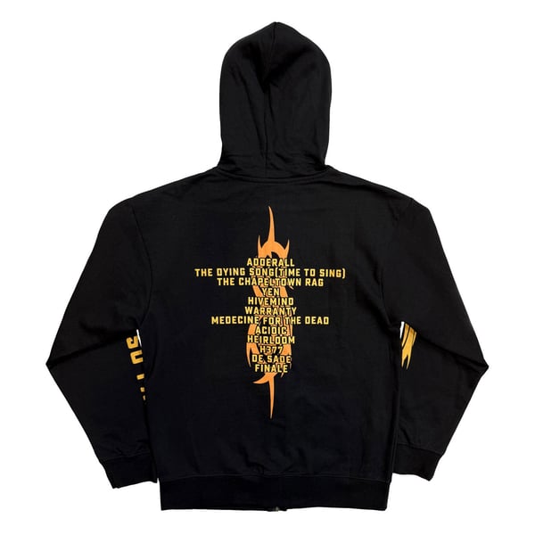 Slipknot Unisex Adult The End, So Far Track List Full Zip Hoodie