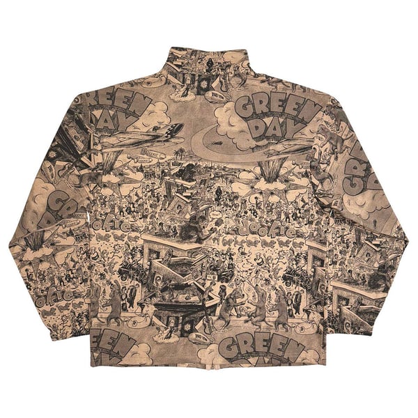 Green Day Unisex Adult Dookie All-Over Print Zipped Jacket
