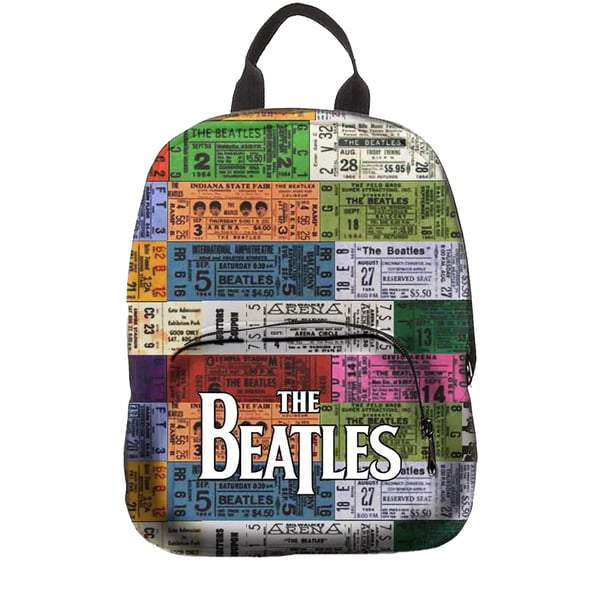 The Beatles Unisex Vuxen Biljett Miniryggsäck The Beatles Unisex Vuxen Biljett Miniryggsäck