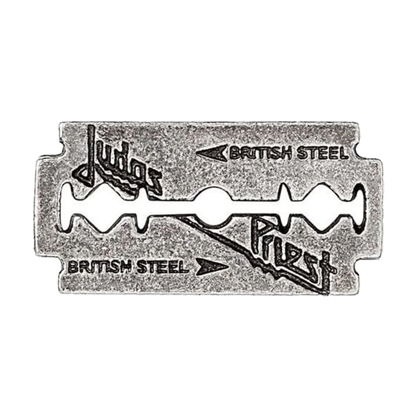 Judas Priest Razor Blade Badge Judas Priest Razor Blade Badge
