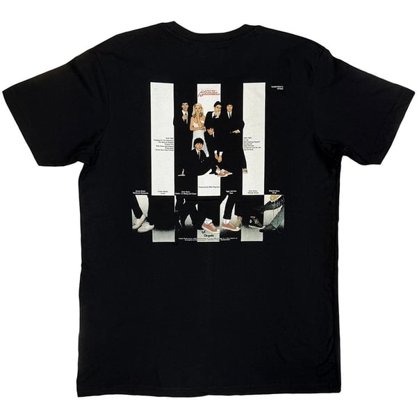 Blondie Unisex aikuisten Parallel Lines -selkäpainatuksella varustettu T-paita