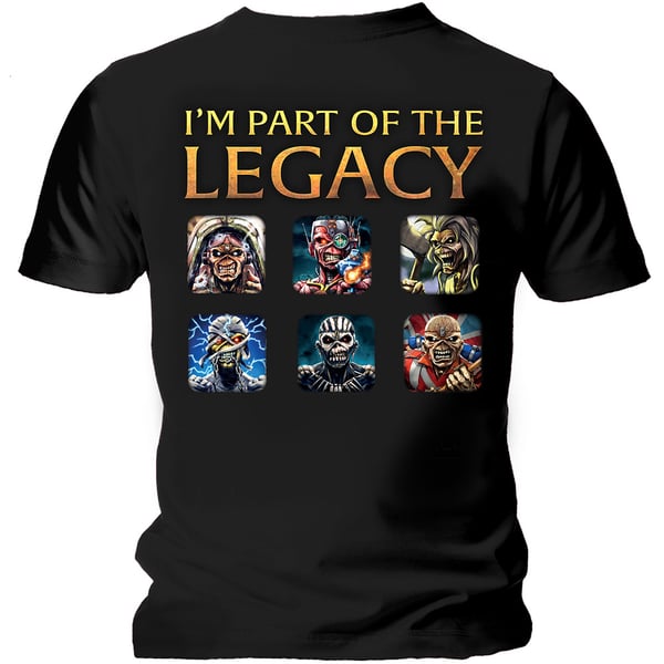 Iron Maiden Unisex Aikuisten Legacy Beast Fight T-paita