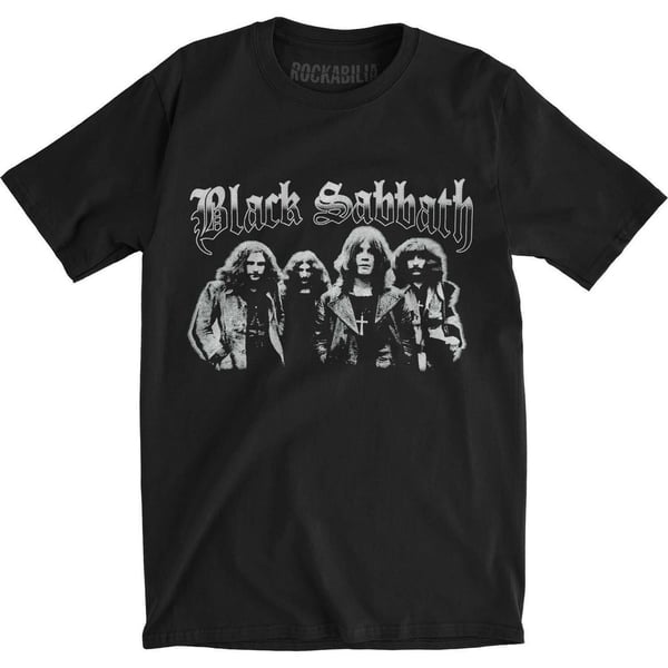 Black Sabbath Unisex Vuxen Group Shot T-Shirt