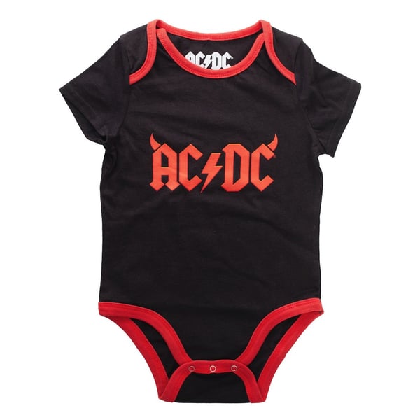 AC/DC Baby Horns Babygrow