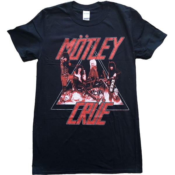 Motley Crue Unisex Adult Too Fast Cycle T-Shirt