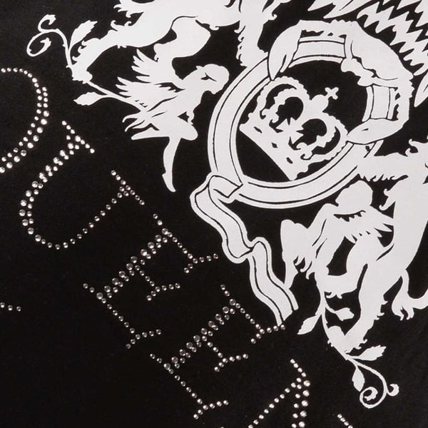 Queen Unisex Adult Diamante Logo T-Shirt