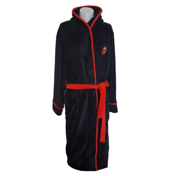 The Rolling Stones Unisex Adult Classic Tongue Dressing Gown The Rolling Stones Unisex Adult Classic Tongue Dressing Gown