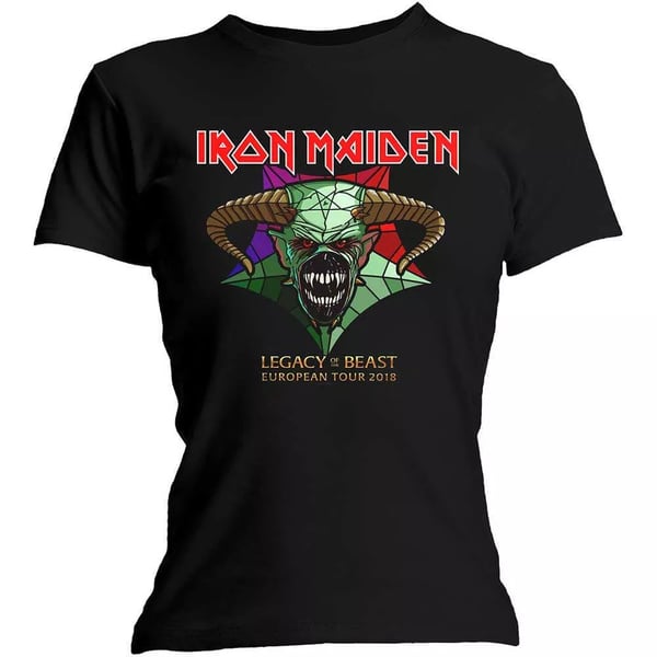 Iron Maiden Dame/Damer Legacy Of The Beast Tour T-shirt Iron Maiden Dame/Damer Legacy Of The Beast Tour T-shirt