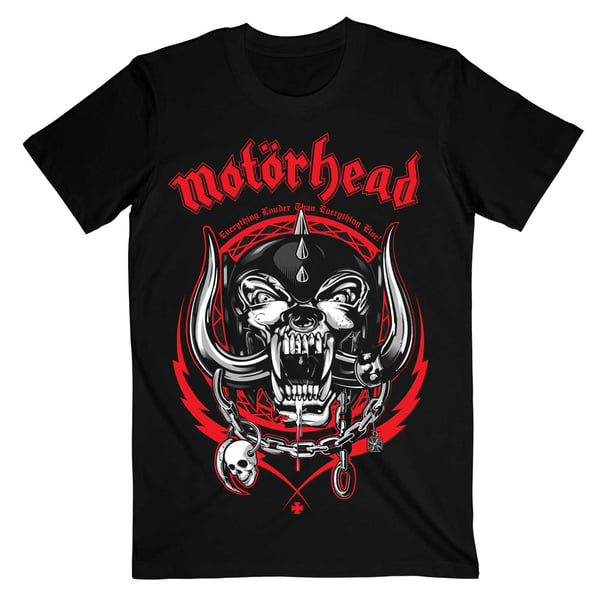Motorhead Unisex Adult Lightning Wreath T-Shirt