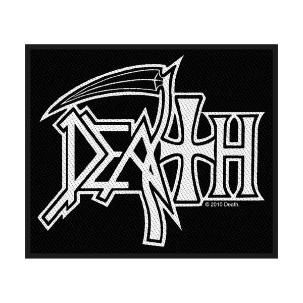 Death Logo Patch Death Logo Patch