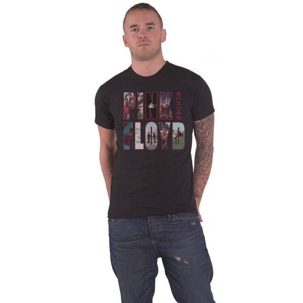 Pink Floyd Unisex Adult Echoes Album Montage T-Shirt
